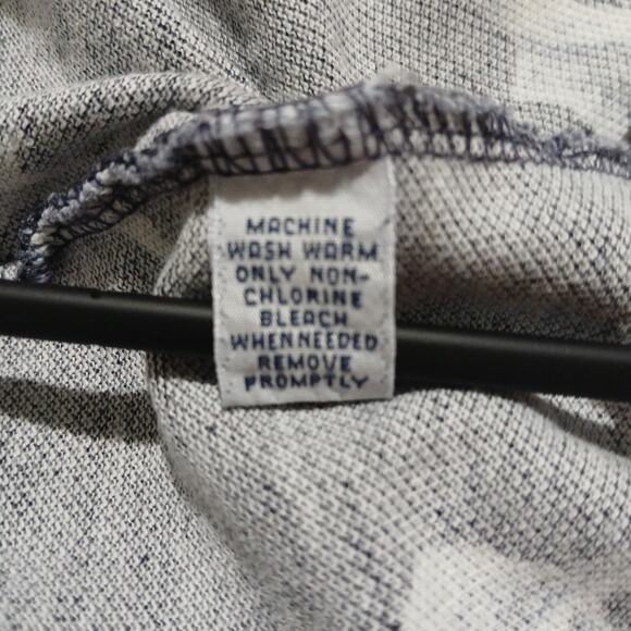 VTG POLO by Ralph Lauren large Navy Blue 100% cotton SAILFISH polo short-sleeved - Picture 12 of 12